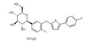 Очищенность 99% Canagliflozin Hemihydrate CAS отсутствие 928672-86-0 белых кристаллических промежуточных звен APIs порошка