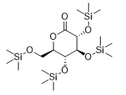 2,3,4,6-Tetrakis-O-Trimethylsilyl-D-Gluconolactone CAS 32384-65-9 бесцветное для того чтобы осветить - желтые жидкостные промежуточные звена APIs