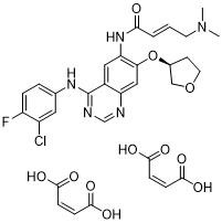 Afatinib Dimaleate CAS отсутствие 850140-73-7 светлого - желтый порошок C32H33ClFN5O11