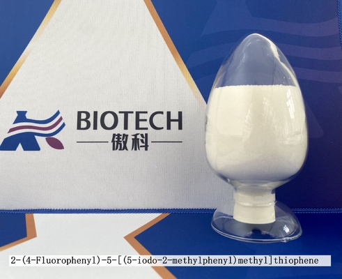 2 (4-Fluorophenyl) - порошок 5 [(5-Iodo-2-Methylphenyl) CAS 898566-17-1 метилового] тиофена кристаллический