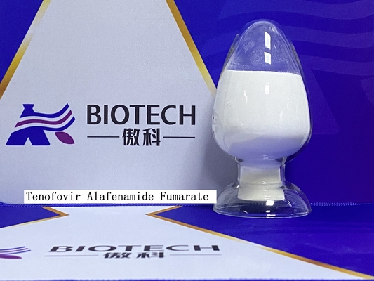 Фумарат CAS Tenofovir Alafenamide промежуточных звен APIs отсутствие 1392275-56-7 для TFA белого к -белой очищенности 99% порошка