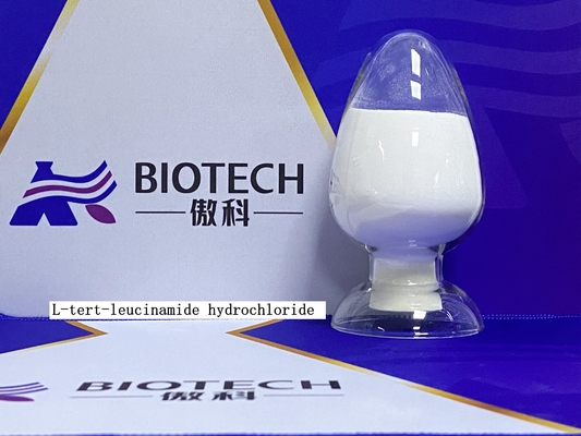 H-Tle-NH2.HCl CAS отсутствие 75158-12-2 для производных аминокислот белых к -белой очищенности 98% порошка