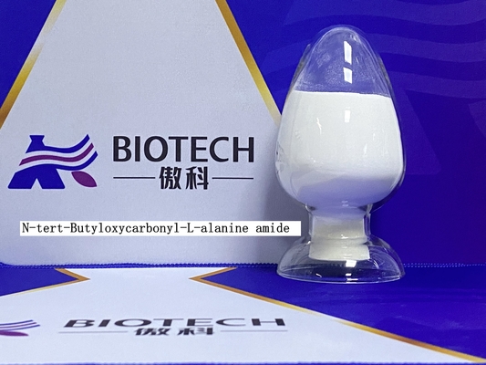 Производные Boc-Ala-NH2 CAS аминокислоты отсутствие 85642-13-3 на очищенность 98% порошка производных аминокислот белая