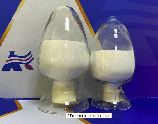 Afatinib Dimaleate CAS отсутствие 850140-73-7 светлого - желтая очищенность 99% C32H33ClFN5O11 порошка