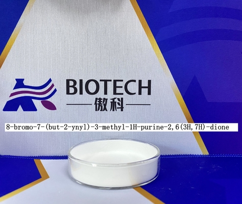 Порошок 99% но. 93703-24-3 промежуточных звен 8-Bromo-3-methyl-3,7-dihydropurine-2,6-dione CAS APIs -белый