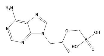 Очищенность 98% но. 147127-20-6 Tenofovir CAS промежуточных звен APIs белая кристаллическая твердая