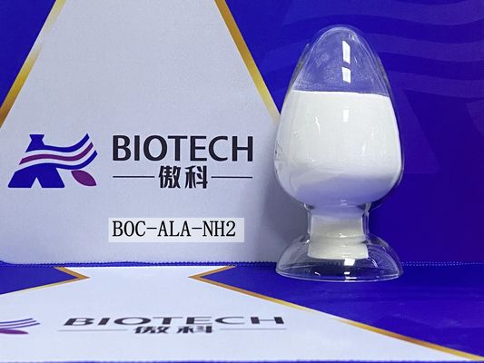 Производные аминокислот Boc-Ala-NH2 CAS. 85642-13-3 Белый порошок C8H16N2O3 чистотой 98%