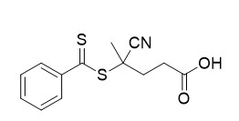 порошок пурпура C13H13NO2S2 CAS 201611-92-9 кислоты 4-Cyano-4- (Phenylcarbonothioylthio) Pentanoic красный желтый
