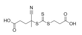 4 ((((2-Carboxyethyl) Thio) порошок Carbonothioyl) Thio) - 4-Cyanopentanoic кисловочных CAS 2055041-03-5 C10H13NO4S3 желтый