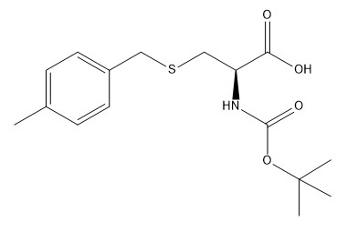 Производные CAS 61925-77-7 Boc-Cys аминокислоты очищенности 98% (Mbzl) - OH белый к белому порошку C16H23NO4S