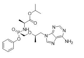 Промежуточные звена Tenofovir Alafenamide CAS APIs отсутствие 379270-37-8 для TFA белого к -белой очищенности 99% порошка