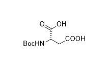 Boc-Asp-OH CAS отсутствие 13726-67-5 на очищенность 99% порошка производных аминокислот белая