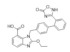 CAS 147403-03-0 Azilsartan белое к -белым кристаллическим промежуточным звенам APIs очищенности 99% порошка
