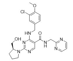 Очищенность 99% Avanafil CAS 330784-47-9 белое к -белым кристаллическим промежуточным звенам APIs порошка