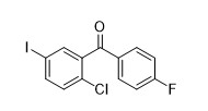 (2-Chloro-5-Iodophenyl) (4-Fluorophenyl) промежуточные звена APIs Methanone CAS 915095-86-2