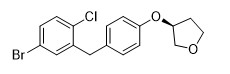 (3S) - 3 [4 [(5-Bromo-2-Chlorophenyl) метиловый] Phenoxy] порошок очищенности 98% тетрагидрофурана белый 	Промежуточные звена APIs