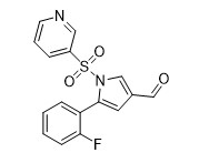 5 (2-Fluorophenyl) - 1 (3-Pyridinylsulfonyl) - порошок 1H-Pyrrole-3-Carboxaldeh CAS 81677-11-8 желтый