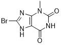 Порошок 99% но. 93703-24-3 промежуточных звен 8-Bromo-3-methyl-3,7-dihydropurine-2,6-dione CAS APIs -белый