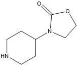 3- ((Piperidin-4-YL)Oxazolidin-2-One API промежуточные CAS 164518-96-1 Светло-желтый твердый