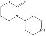 3- ((пиперидин-4-Yl) - 1,3-оксазинан-2-Один АПИ Промежутки CAS 164518-99-4 Чистота 98%