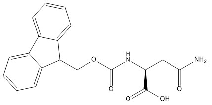 Fmoc-Asn-OH CAS 71989-16-7 98% Чистота Белый до почти белого порошка C19H18N2O5 Точка плавления 190 °C Запечатан в сухом хранилище