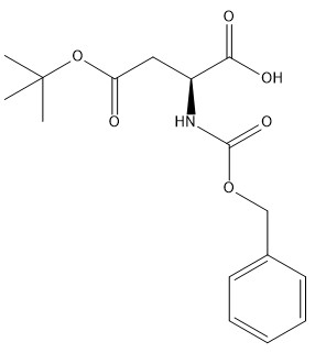 Очищенность 98% CAS № 5545-52-8 Z-Asp(OtBu)-OH C16H21NO6 Производные аминокислоты