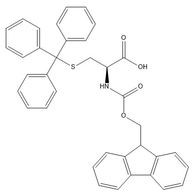 Производные CAS 103213-32-7 Fmoc-Cys аминокислоты 98% (Trt) - порошок OH C37H31NO4S
