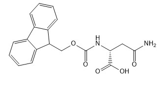 Но. 108321-39-7 Fmoc-D-Asn-OH C19H18N2O5 CAS производных аминокислоты очищенности 98%