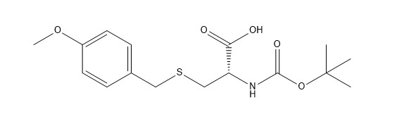 Производные аминокислоты CAS No.58290-35-0 98% Boc-S-4-methoxybenzyl-D-cysteine