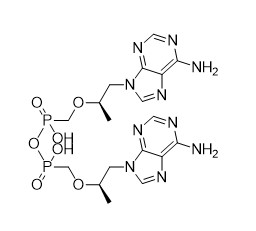 1 (6-Amino-9H-Purin-9-Yl) Propan-2-Yl) Oxy) метиловая) Diphosphonic кислота Bis ((((r) - для TFA с белой очищенности 95% порошка