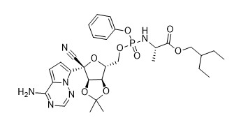 Промежуточные звена APIs Ak Biotech синтезируют Remdesivir N-1 Cas никакое 1884576-18-4