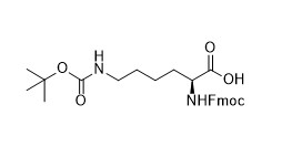 Nα-Fmoc-Nε-Boc-L-лизин CAS отсутствие 71989-26-9 на очищенность 99% порошка производных аминокислот белая